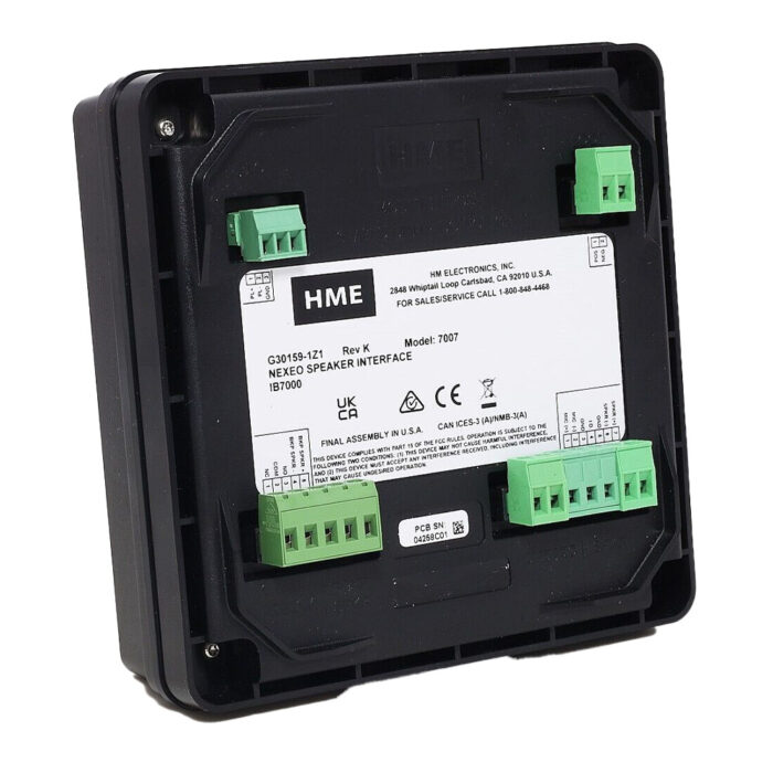 HME IB7000, Interface board for NEXEO|HDX